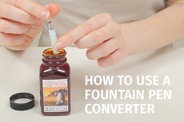 How to Use a Fountain Pen Converter